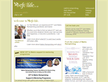 Tablet Screenshot of eft4life.co.uk